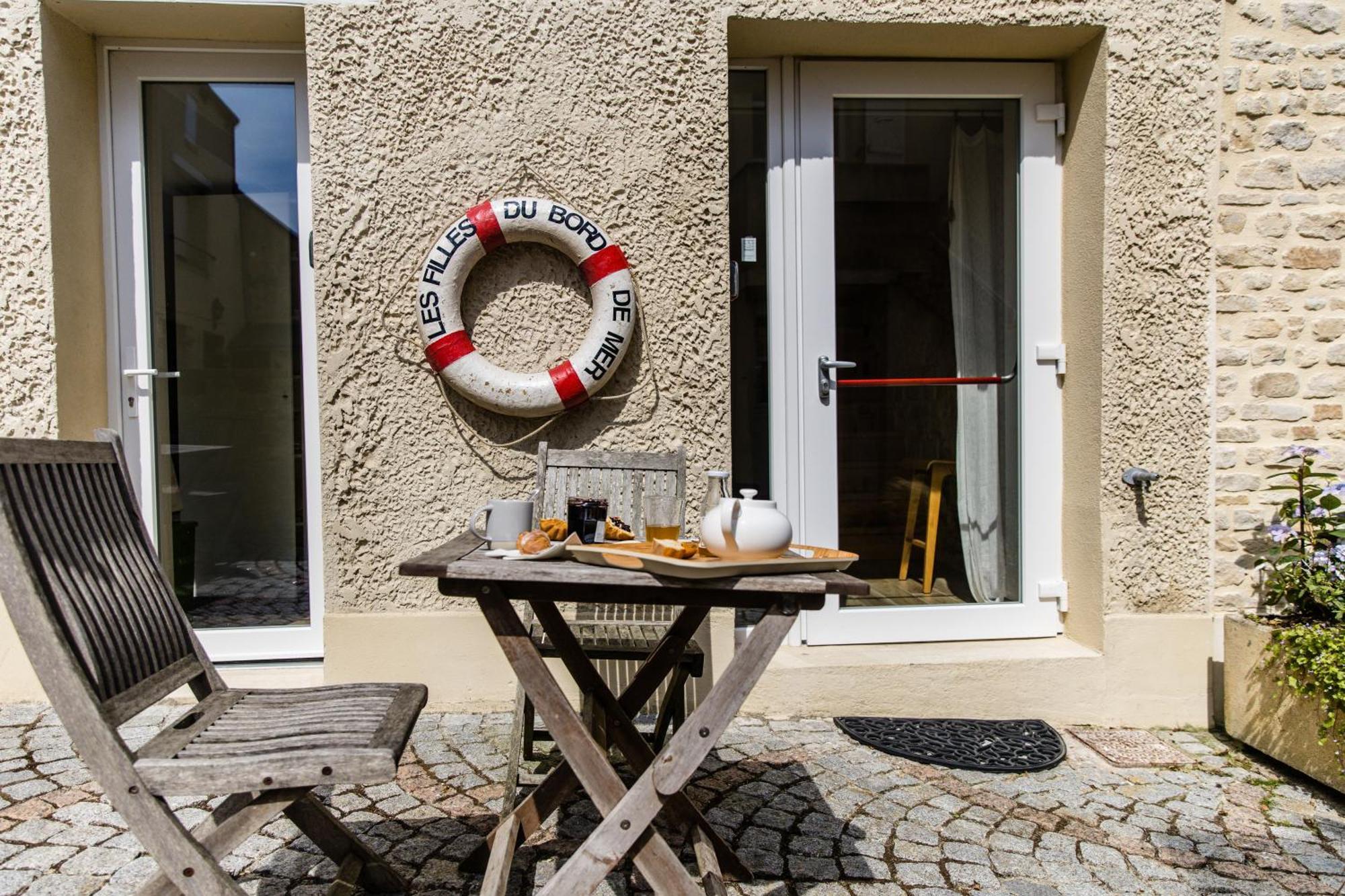 Mer Nature, Appartement Spacieux By Les Filles Du Bord De Mer, Petite Terrasse Vue Mer Port-en-Bessin-Huppain Exteriér fotografie